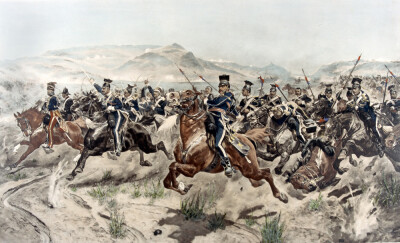 Charge of the Light Brigade, Balaclava,1854