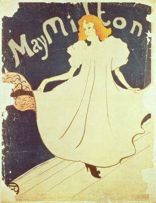 May Milton, France, 1895