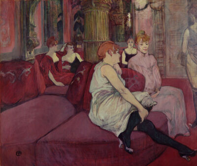 In the Salon at the Rue des Moulins, 1894