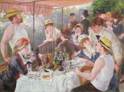 The Luncheon of the Boating Party, 1881