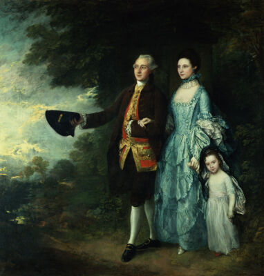 Mr. & Mrs. George Byam and their eldest daughter