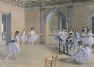 The Dance Foyer at the Opera, 1872