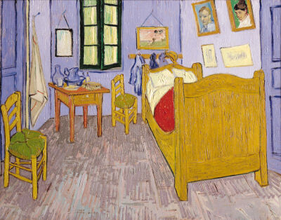 Van Gogh's Bedroom at Arles, 1889