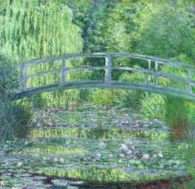 The Waterlily Pond: Green Harmony, 1899