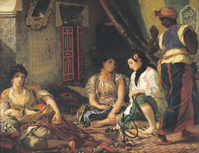 The Women of Algiers in their Apartment, 1834