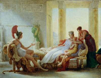 Aeneas telling Dido of the Disaster at Troy, 1815