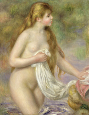 Bather with long hair, c.1895