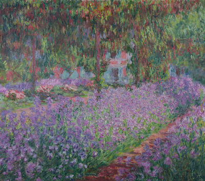The Artist's Garden at Giverny, 1900