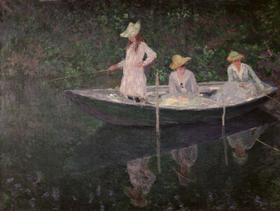 The Boat at Giverny, c.1887