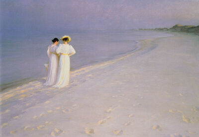 Summer Evening on the Skagen Southern Beach, 1893