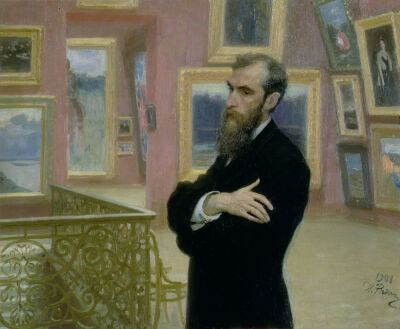 Portrait of Pavel Tretyakov, 1901
