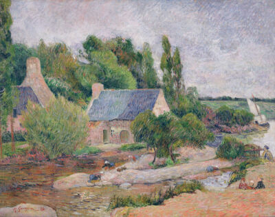 Washerwomen at Pont-Aven, 1886