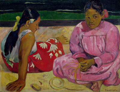 Women of Tahiti, On the Beach, 1891