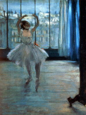 Dancer in Front of a Window c.1874