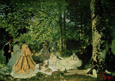 Le Dejeuner sur l'Herbe, 1866