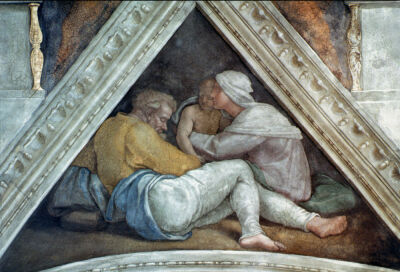 Sistine Chapel Ceiling: The Ancestors of Christ