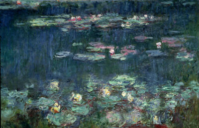 Waterlilies: Green Reflections, 1914