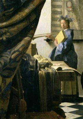 The Painter in his Studio, 1665