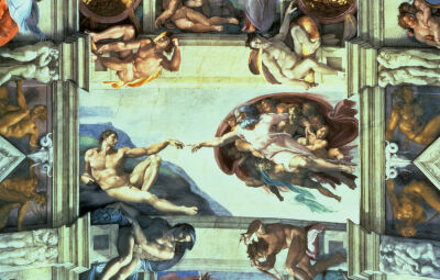 Sistine Chapel Ceiling: Creation of Adam, 1510