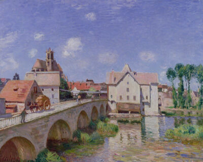 The Bridge at Moret, 1893