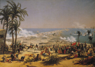 The Battle of Aboukir, 25th July 1799