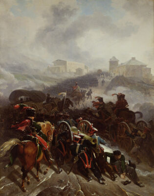 The French Army Crossing the Sierra de Guadarrama