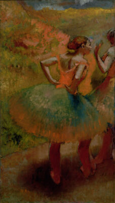 Dancers Wearing Green Skirts, c.1895