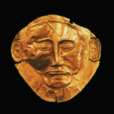Funerary mask from Mycenae