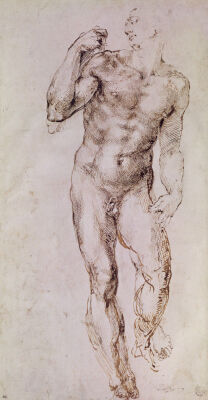 Sketch of David with his Sling, 1503