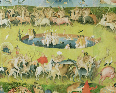 The Garden of Earthly Delights: Allegory of Luxury