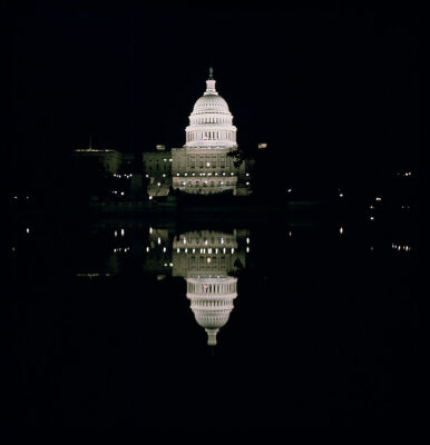 Night View of the Capitol, 1793