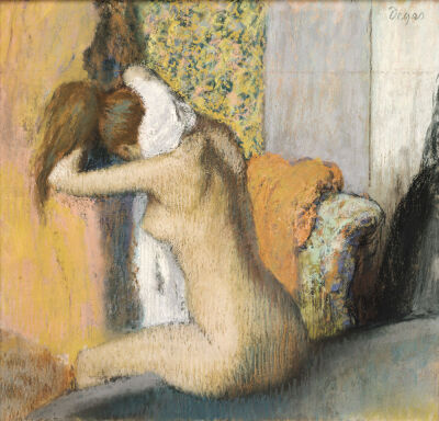 After the Bath, Woman Drying her Neck, 1898