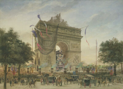 The Funeral of Victor Hugo 1885
