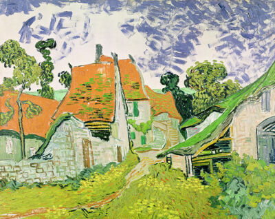Street in Auvers-sur-Oise, 1890