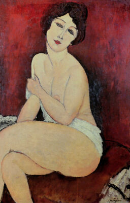 Large Seated Nude