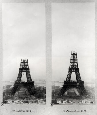 The Eiffel Tower, 14.10. and 14.11. 1888