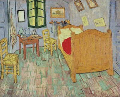Van Gogh's Bedroom at Arles, 1889