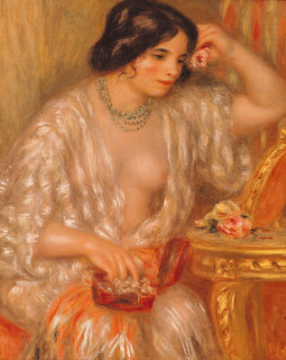 Gabrielle with Jewellery, 1910