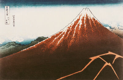 Fuji above the Lightning