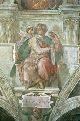 Sistine Chapel Ceiling: The Prophet Isaiah