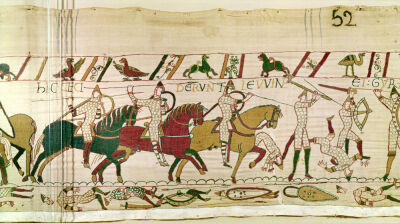 Here fell the brothers of Harold: Gyrth and Leofwine