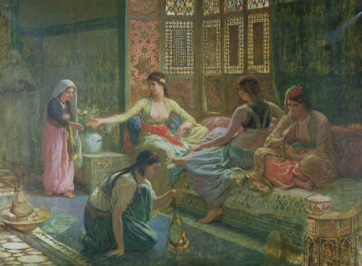 Interior of a Harem, c.1865
