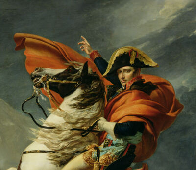 Napoleon Crossing the Alps on 20th May 1800