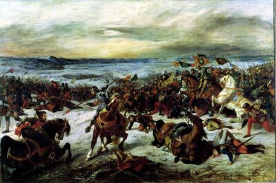 The Death of Charles the Bold at the Battle of Nancy 1831