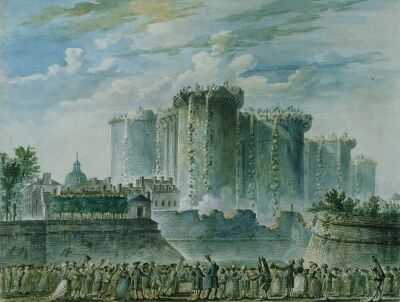 The Destruction of the Bastille 14th July 1789