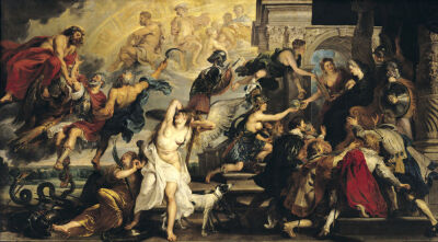 The Apotheosis of Henri IV and the Proclamation of the Regency of Marie de Medici