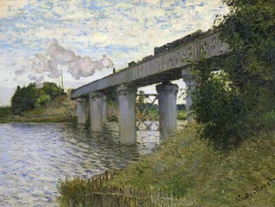 The Railway Bridge at Argenteuil c.1873