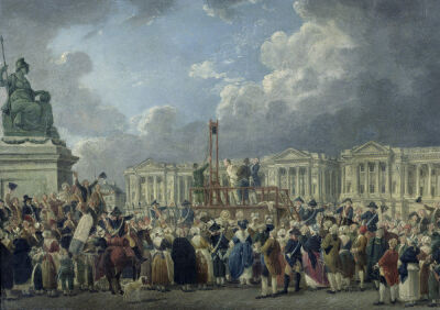 An Execution Place de la Revolution 1794