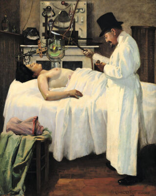 The First Attempt to Treat Cancer with X Rays by Doctor Chicotot 1907