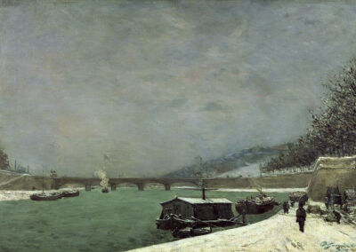 The Seine at the Pont d'Iena 1875